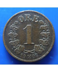 Norway 	 Øre	1902