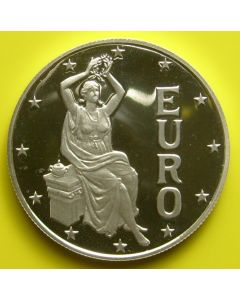 Andorra 	Diner	1997	 - Seated Europa placing Laurel on her head - Silver / Proof