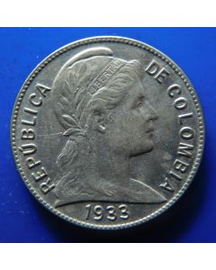 Colombia 	 2 Centavos	1933