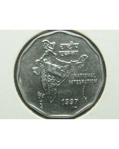 India  2 Rupees1997H km#121.5 - Type C 