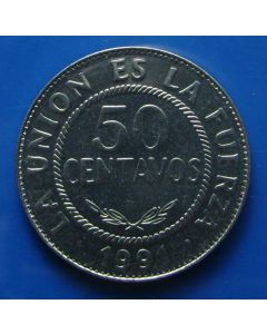 Bolivia 50 Centavos km#204