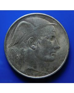 Belgium  20 Francs1951km# 141.1 Belgie - Silver