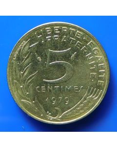 France  5 Centimes1979 km# 933 Schön# 62a