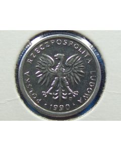Poland  Zloty1990 Y# 49.3    Schön# 180