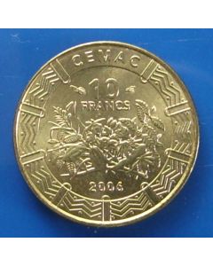 Central African States km#  1910 Francs2006