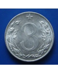 Czechoslovakia 3 Halerekm# 36