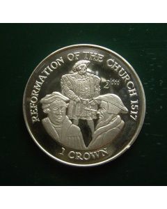 Isle of Man  Crown1998 km# 892a  