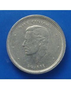 Dominican Republic10 Centavos1987km# 60