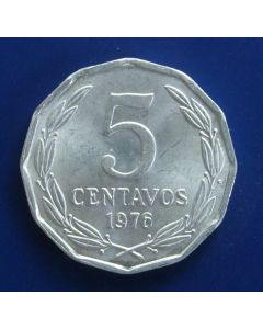 Chile  5 Centavos1976 km# 204a 