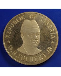 Liberia  Dollar 1976 