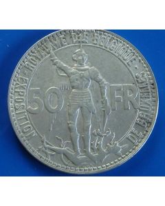 Belgium  50 Francs1935km#106.1