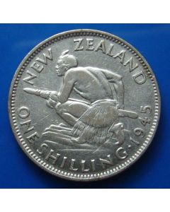 New Zealand  Shilling1945 km# 9