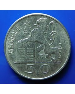 Belgium  50 Francs  1949  km# 136.1  -  Belgique  - Silver