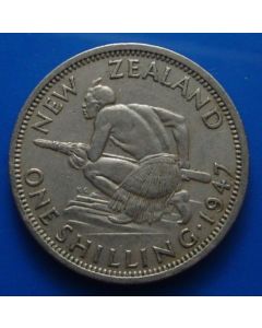 New Zealand  Shilling1947 km# 9a