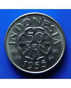 Indonesia 50 Sen1955km# 10.1 