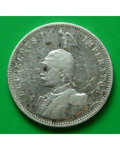 Germany East Africa  Rupee1892 km# 2