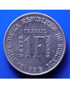 Burundi  Franc1970 km# 18   Schön# 26