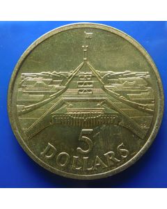 Australia 	 5 Dollars	1988	 - Parliament House