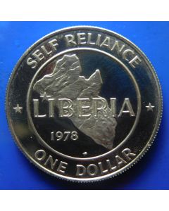 Liberia  Dollar1978 km# 32