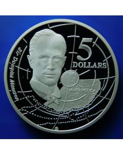 Australia 	 5 Dollars	1994	 Sir Douglas Mawson - Silver / Proof