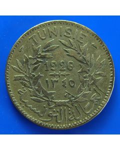 Tunisia  2 Francs1926km# 248