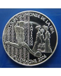 Central African States 	1000 Francs	2004	 - FIFA World Cup England - Silver