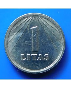 Lithuania 	 Litas 	1991	Unc, 75th Anniversary of the Bank of Lithuania 