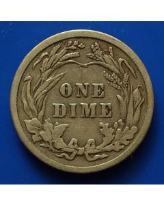 United States  Dime 1907km# 113