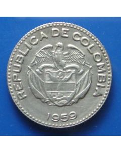 Colombia  10 Centavos1959 km# 212.2