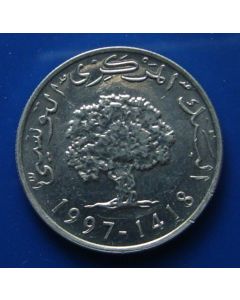 Tunisia  5 Millim1997km# 348 