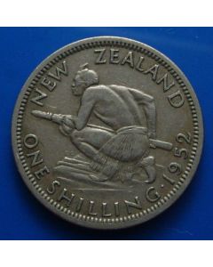 New Zealand  Shilling km# 17