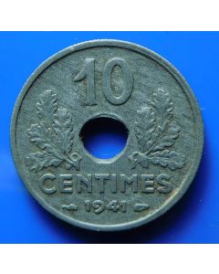 France  10 Centimes1941 km# 898.2