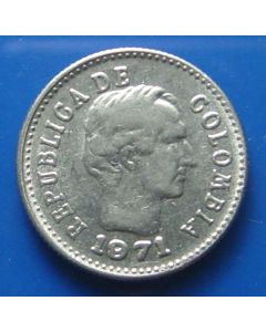 Colombia  10 Centavos1971 km# 236 