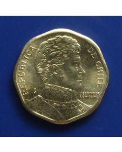 Chile  5 Pesos1992 km# 232 