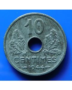 France  10 Centimes1944 km# 903  Schön# 41 