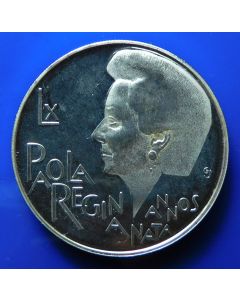 Belgium 	 250 Francs	1997	 - 60th Birthday-Queen Paola - Silver
