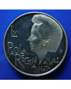 Belgium  250 Francs1997km# 207  - Silver