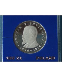 Poland  100 Zlotych1977 Y# 88   Schön# 82