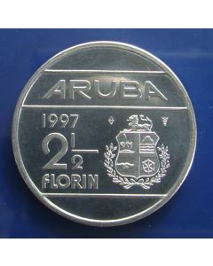 Aruba  2½ Florin1997km# 6  Schön# 6