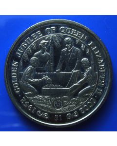 Sierra Leone 	 Dollar	2002	 - Queen & Prince visiting blacksmiths in Sierra Leone