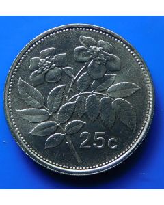 Malta  25 Cents1993km# 97 Schön# 94