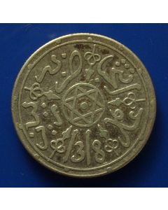 Morocco   Dirham AH1318 Y# 10.2