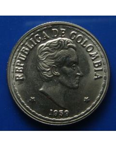 Colombia  20 Centavos1959 km# 215.1 