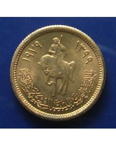 Libya     Dirham1979 km# 18   