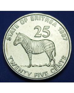 Eritrea 25 Cents1997km# 46  