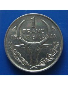Madagascar  Franc1966km#  8 