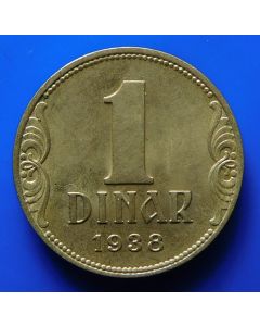 Yugoslavia  Dinar1938km#19 Schön#15