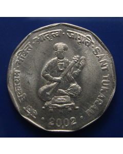 India  2 Rupees2002 km#305