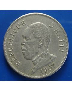 Haiti  20 Centimes1907 km# 55