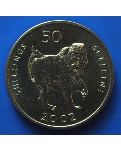 Somalia  50 Shillings2002 km# 111 